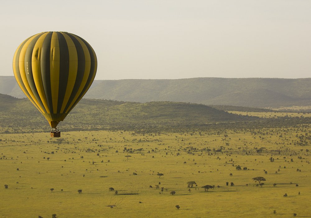 Hot air balloon Serengeti