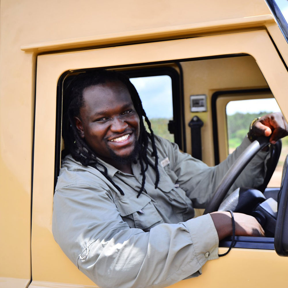 Baraka, safari guide with Ajabu Adventures