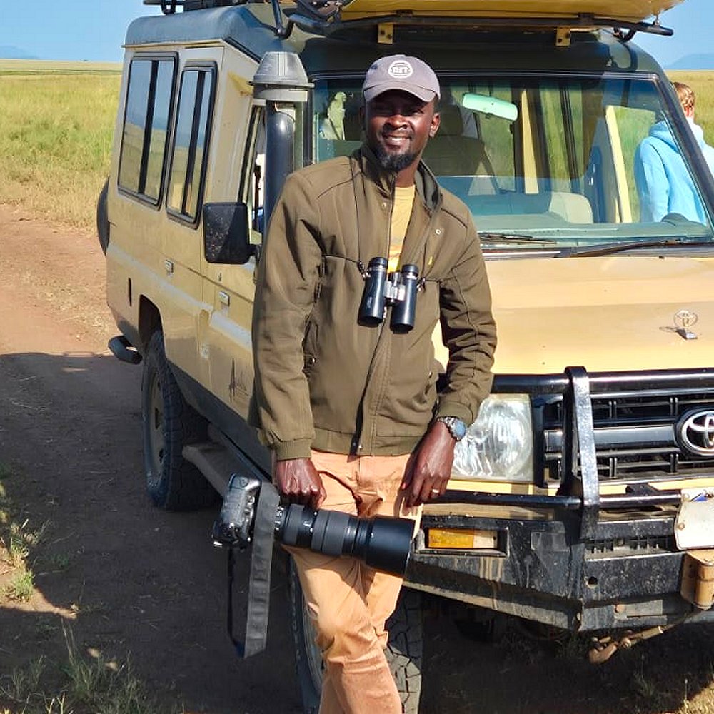 Joachim safari guide with Ajabu Adventures
